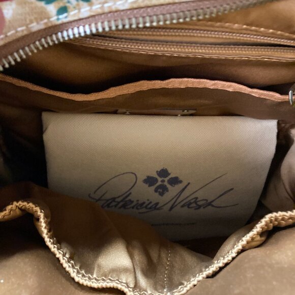 BRAND NEW Patricia Nash Karina Backpack in Western Lace Rose - Picture 12 of 12